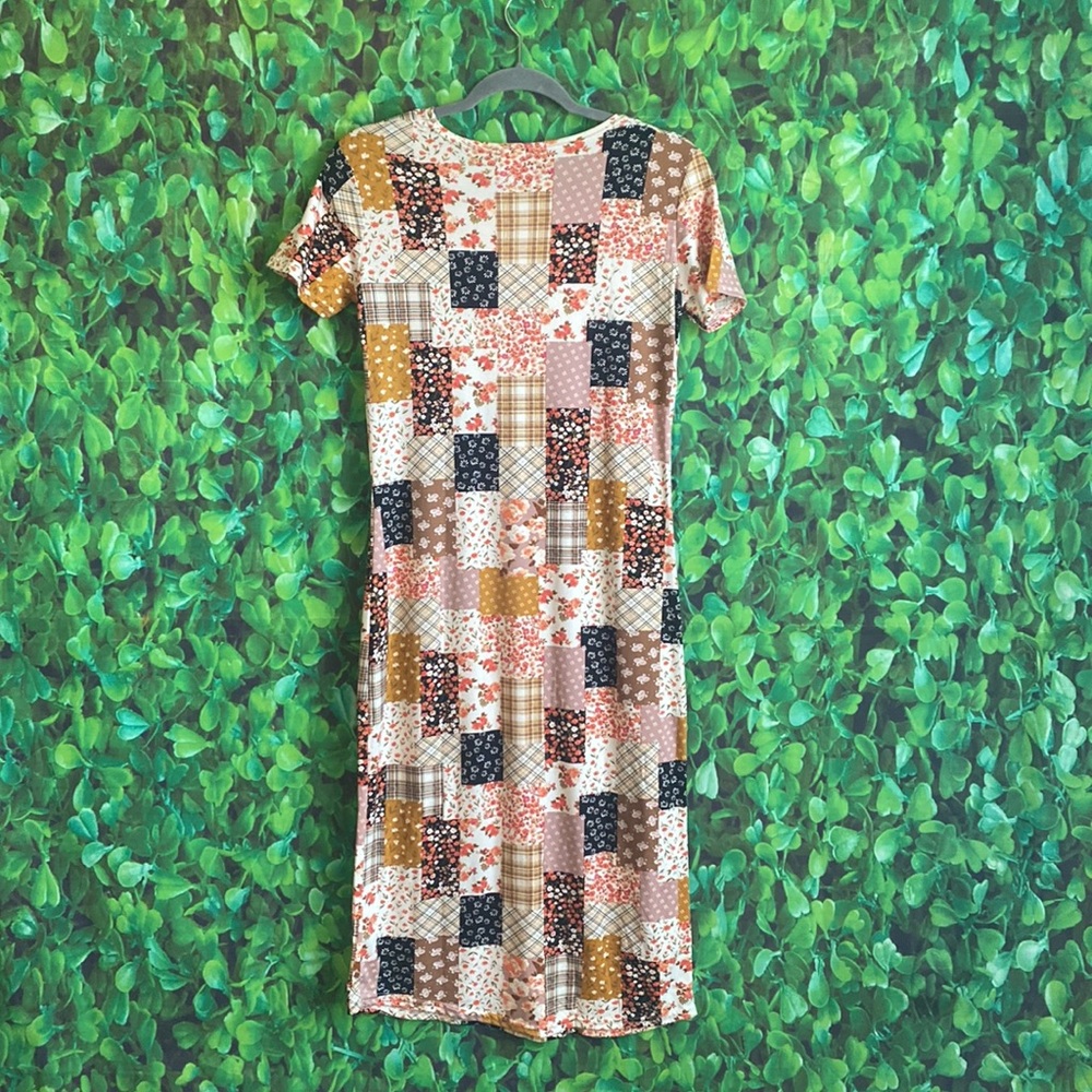 Color - NWOT Patchwork Dress - Picture 5 of 5